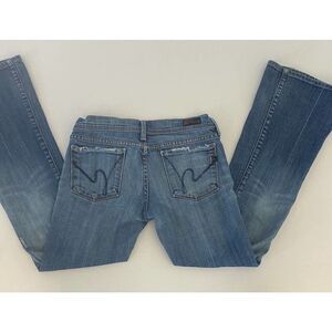 Y2K Low Rise Citizens of Humanity Jeans Ingrid #002 Stretch Low Waist Flare 27